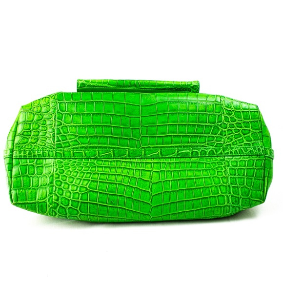 BOTTEGA VENETA SPECIAL EDITION ALLIGATOR HANDBAG - Picture 5 of 11